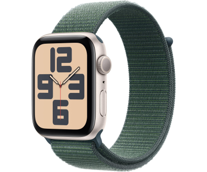 Smartwatch Apple Watch SE 2 44/Złote Aluminum/Zielona Opaska GPS